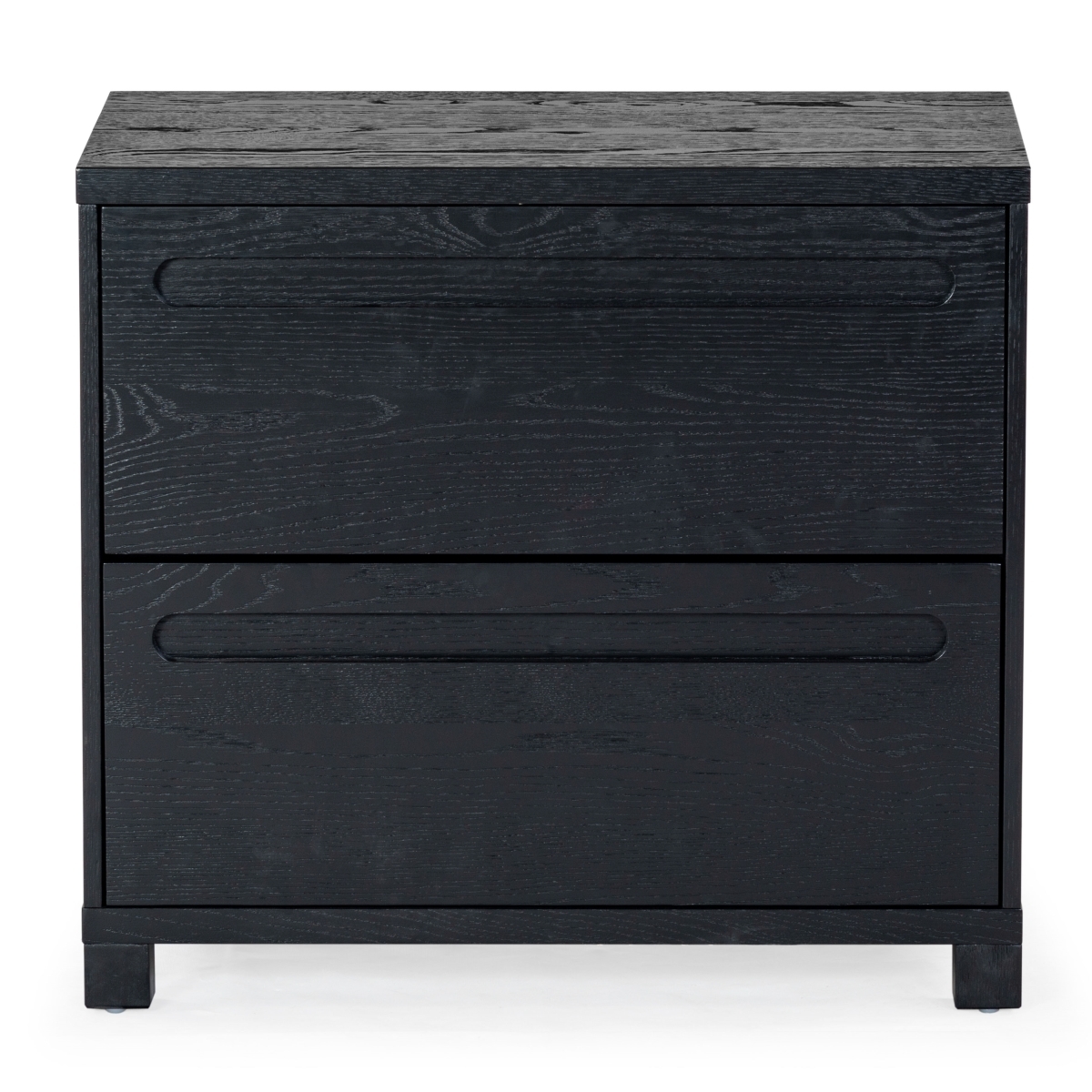 Tobiette 2 Drawer Nightstand - Black - Image 0