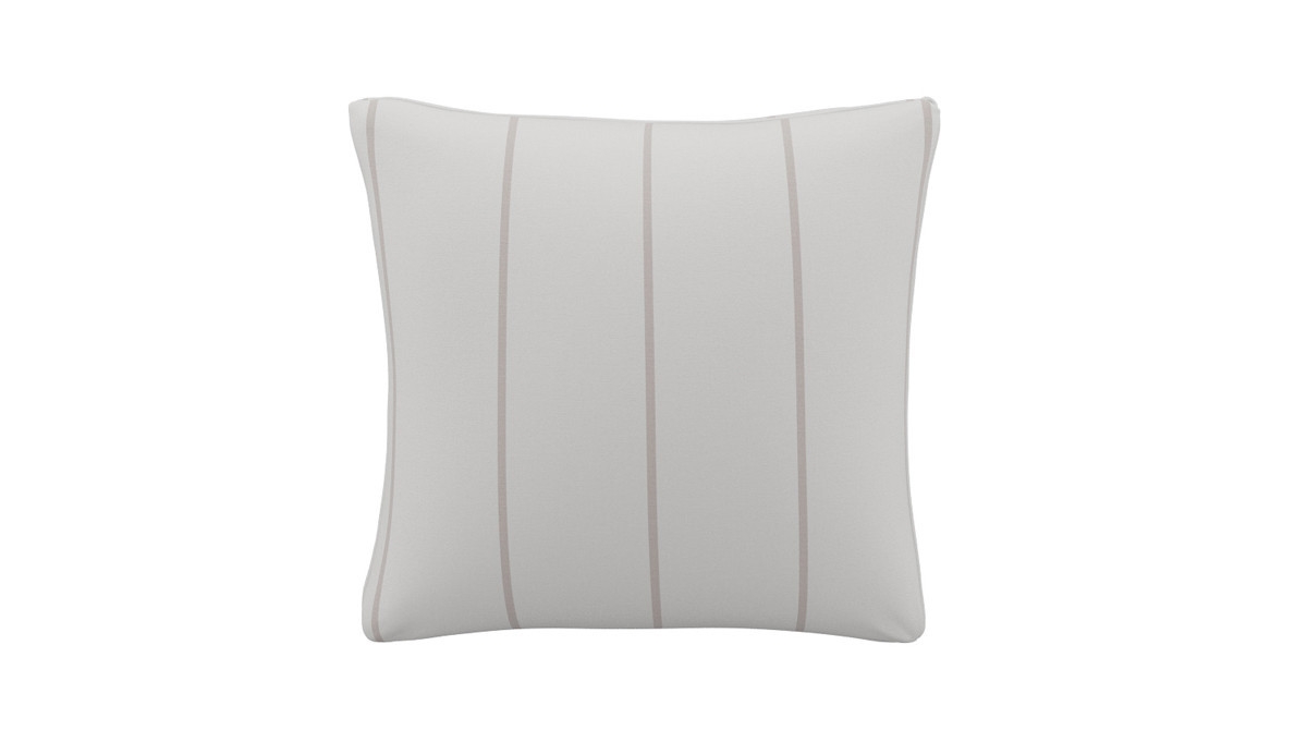 Throw Pillow | Stripe In Grey - Image 0