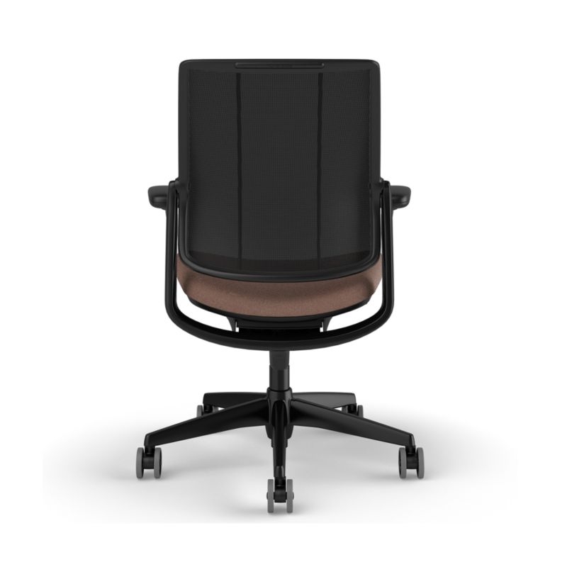 Humanscale ® Smart Ocean Brown Twill Office Chair - Image 4