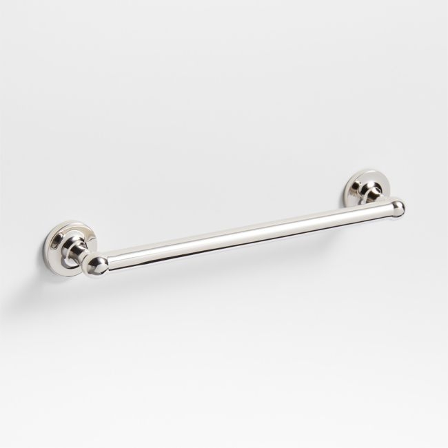 Classic 6" Round Polished Chrome Cabinet Drawer Bar Pull - Image 0