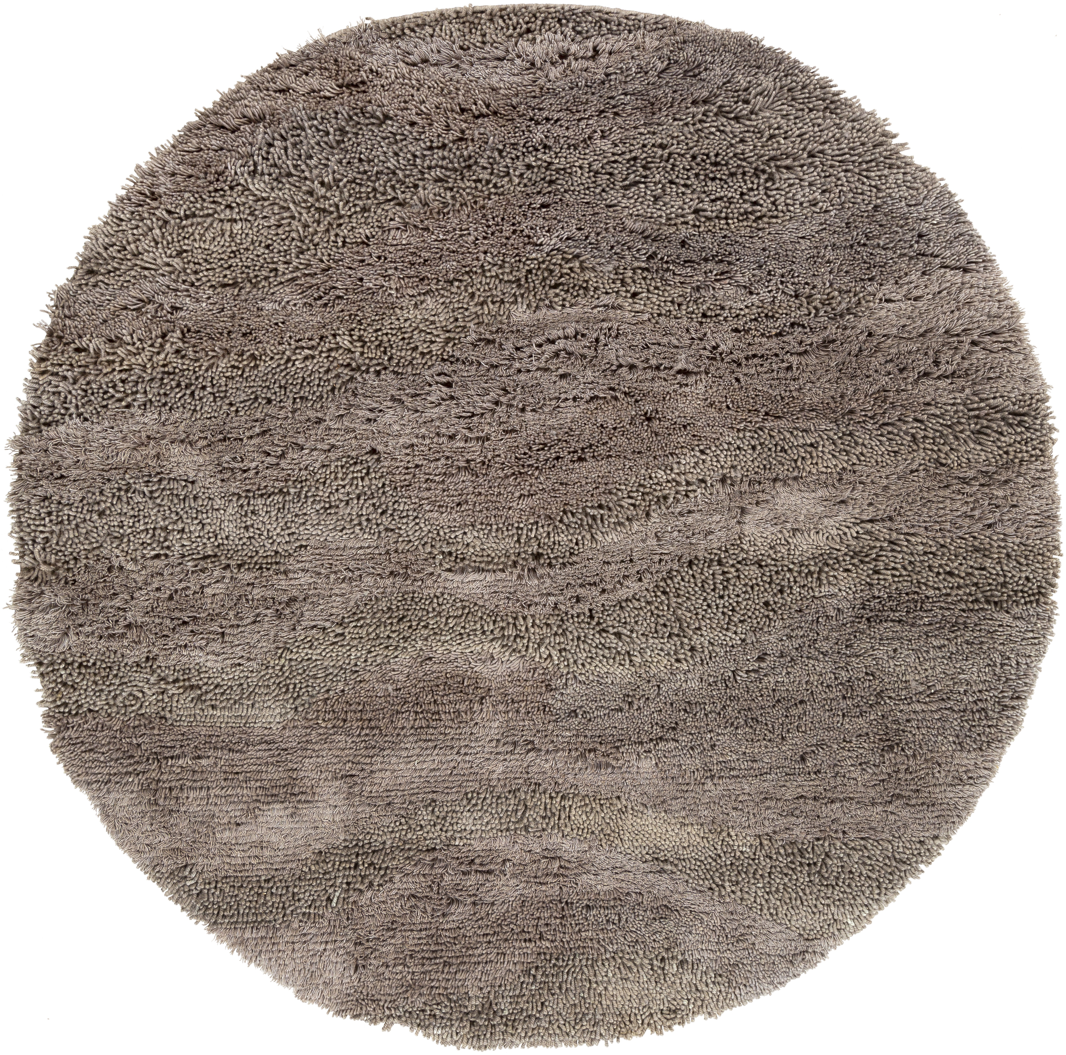 Berkley Brown Indoor 8' x 8' Handmade Rug - Image 0