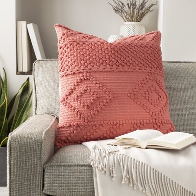 Square Cotton Pillow Cover - Image 1