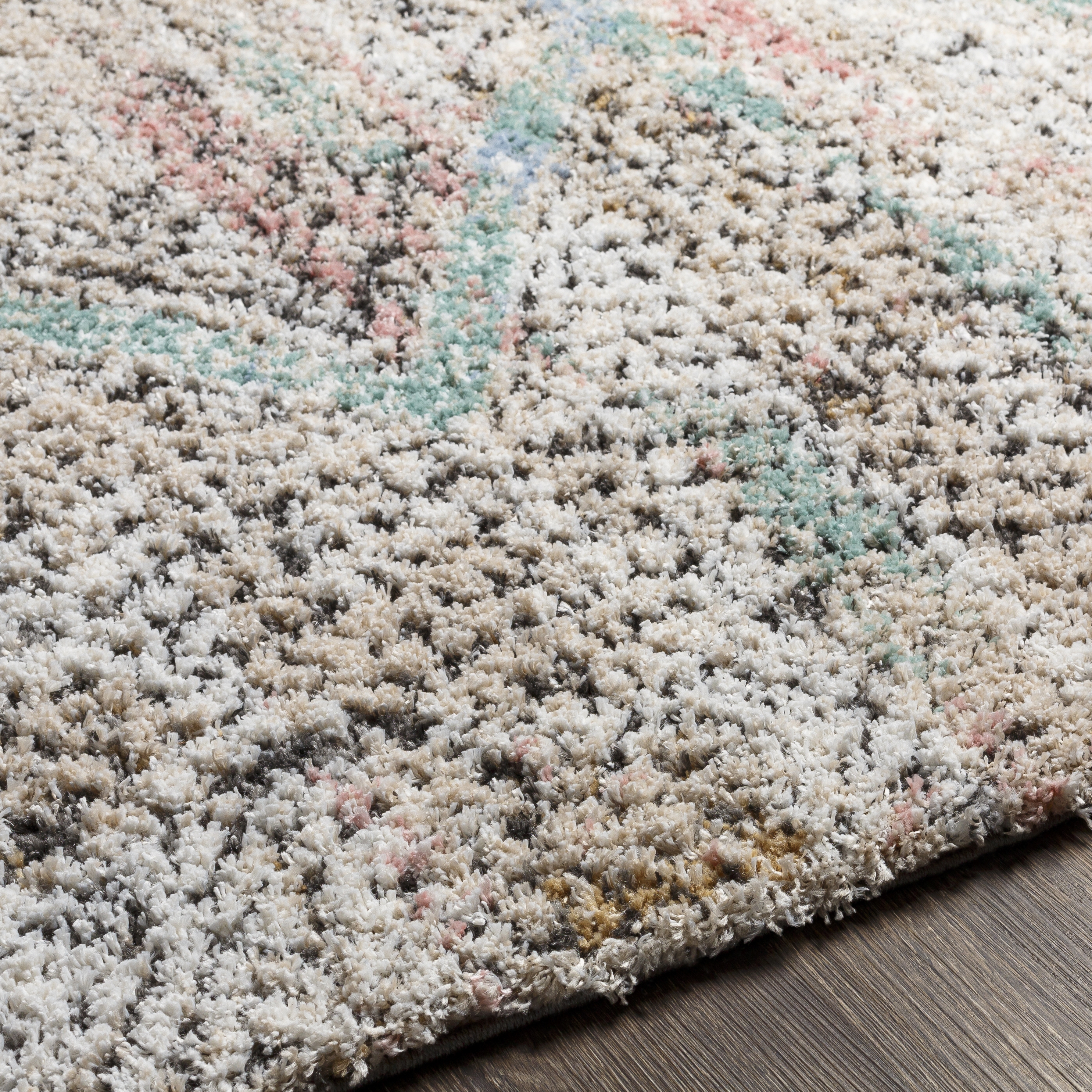 Lisbon Beige Indoor 9'2" x 12' Machine Woven Rug - Image 3