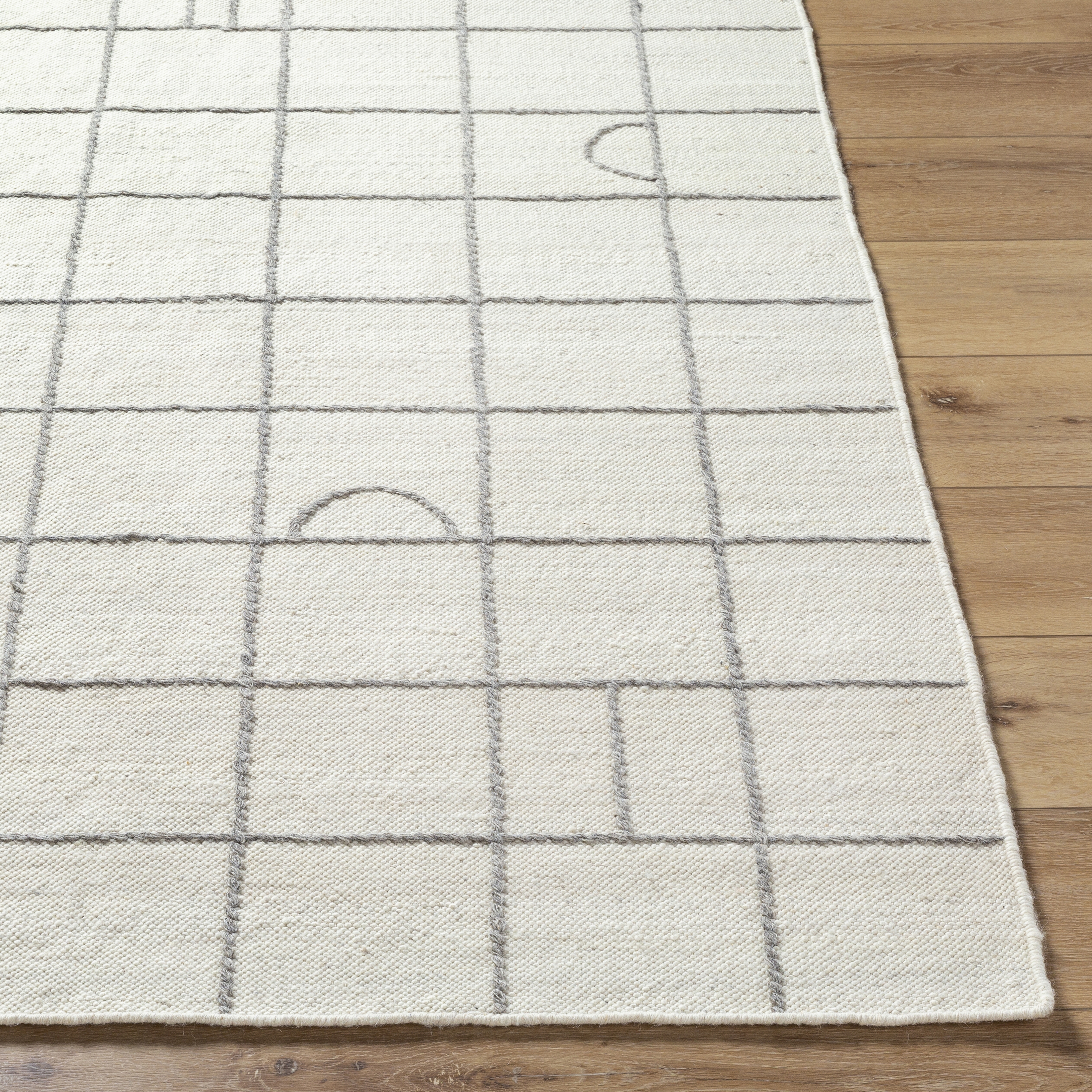 Marcela Beige Indoor 5' x 7'6" Handmade Rug - Image 2