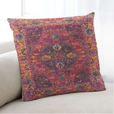 Anguilla Mid-Century Urban Outdoor Square Pillow Cover & Insert - Image 0
