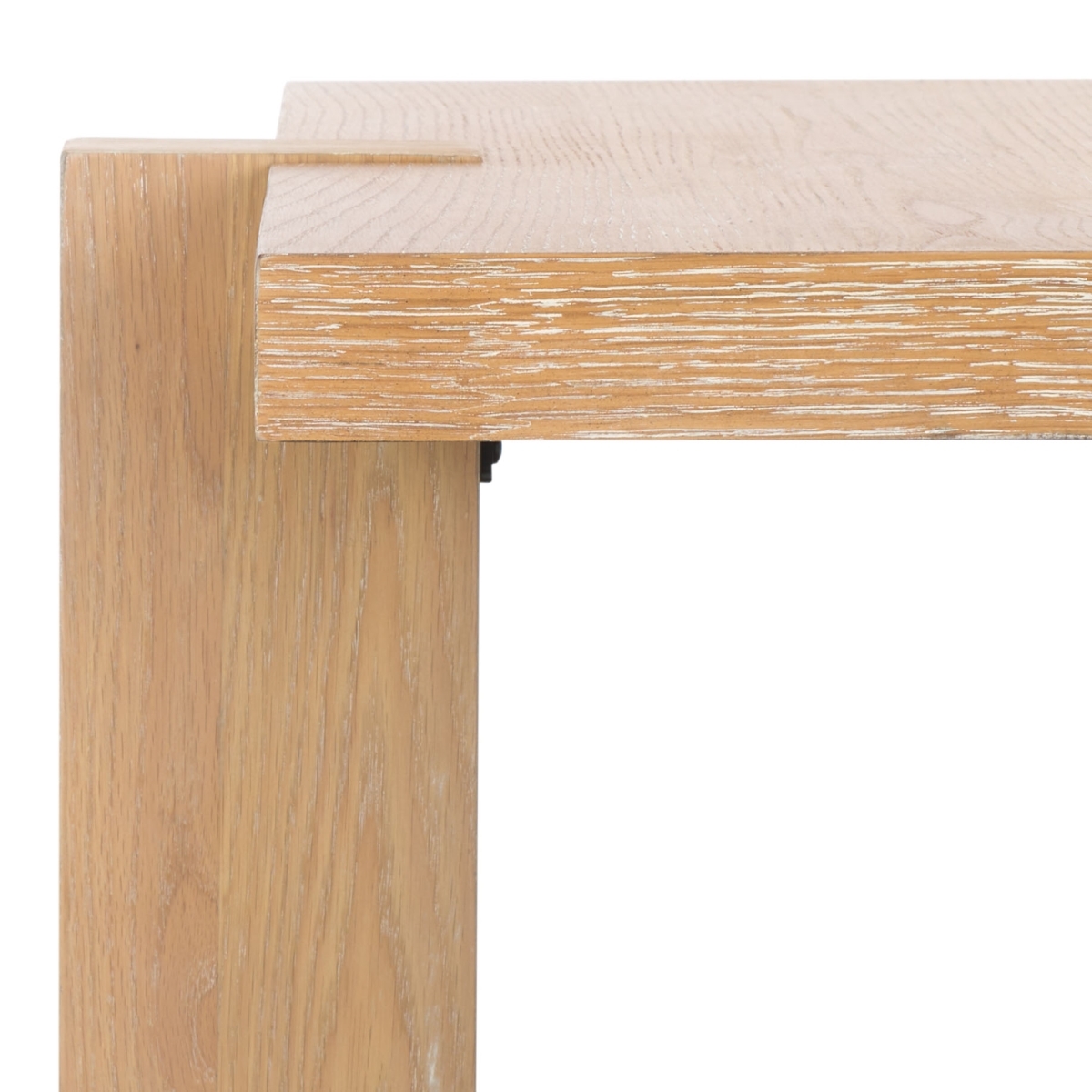 Quigley Square Wood Accent Table - Weathered Grey - Image 2