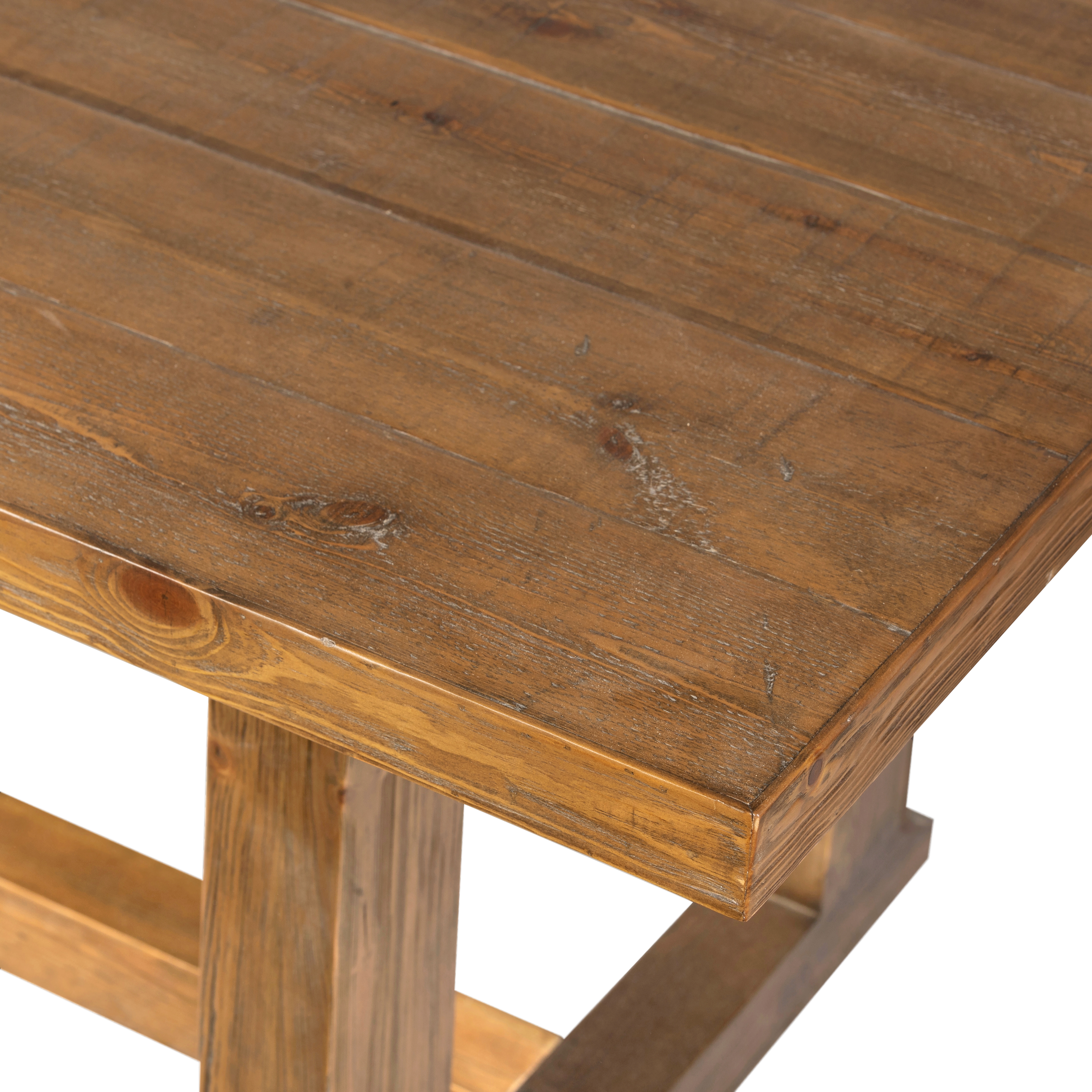 Otto Dining Table - Waxed Pine - Image 4