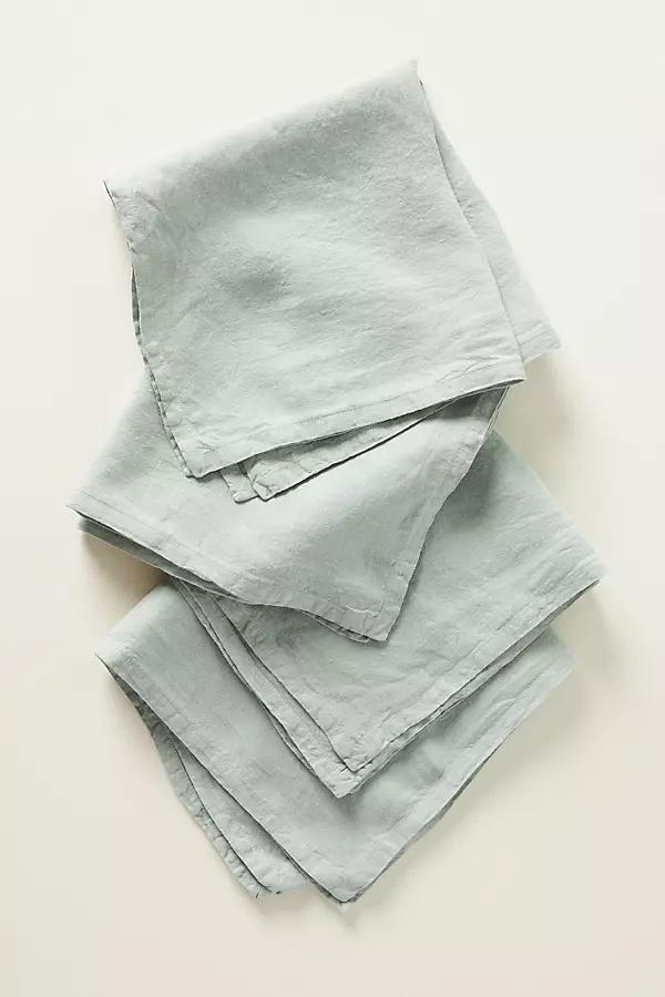 Edison Portuguese Linen Napkins, Set of 4 - Image 0