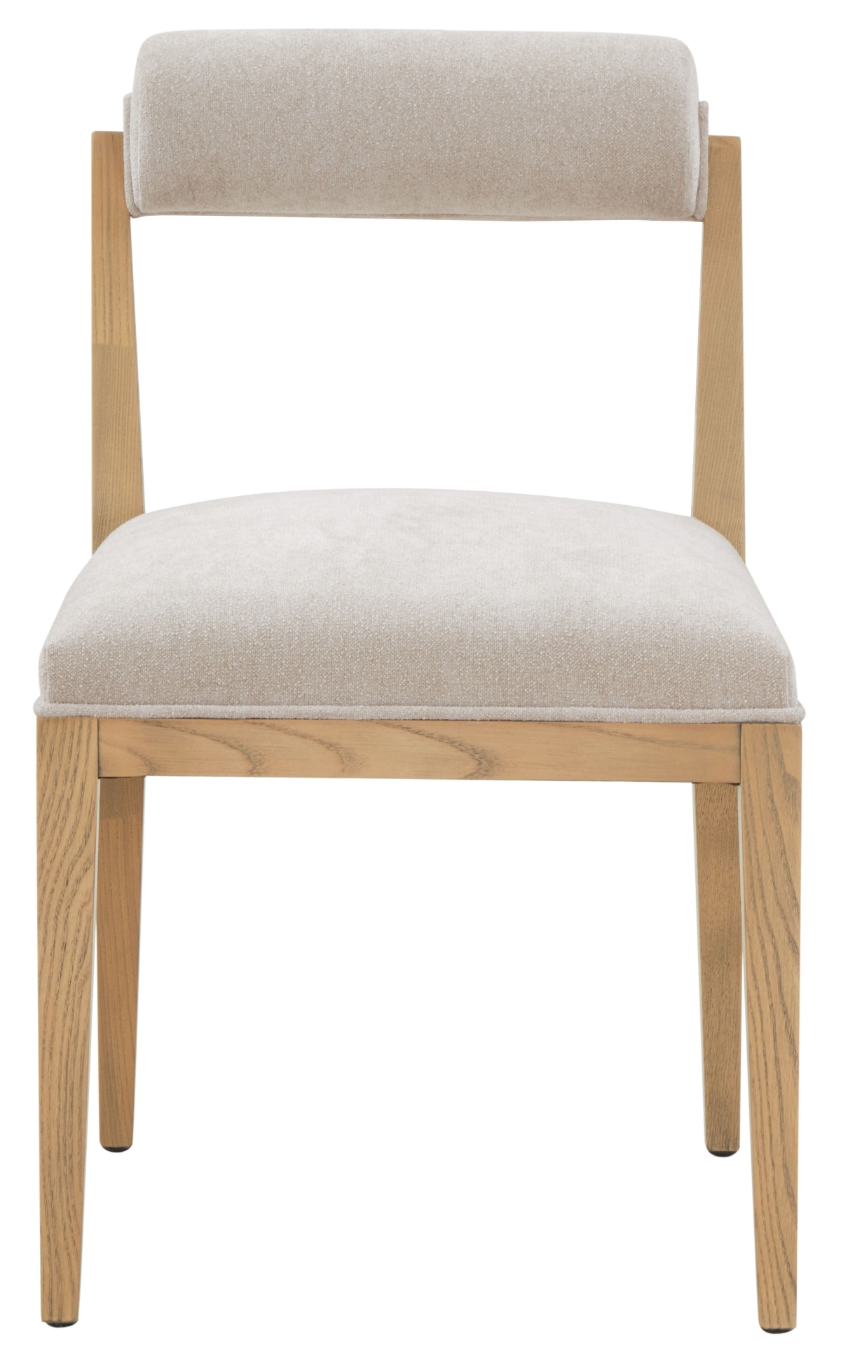 Oaklie Rolled Back Dining Chai - Taupe/Natural - Image 0