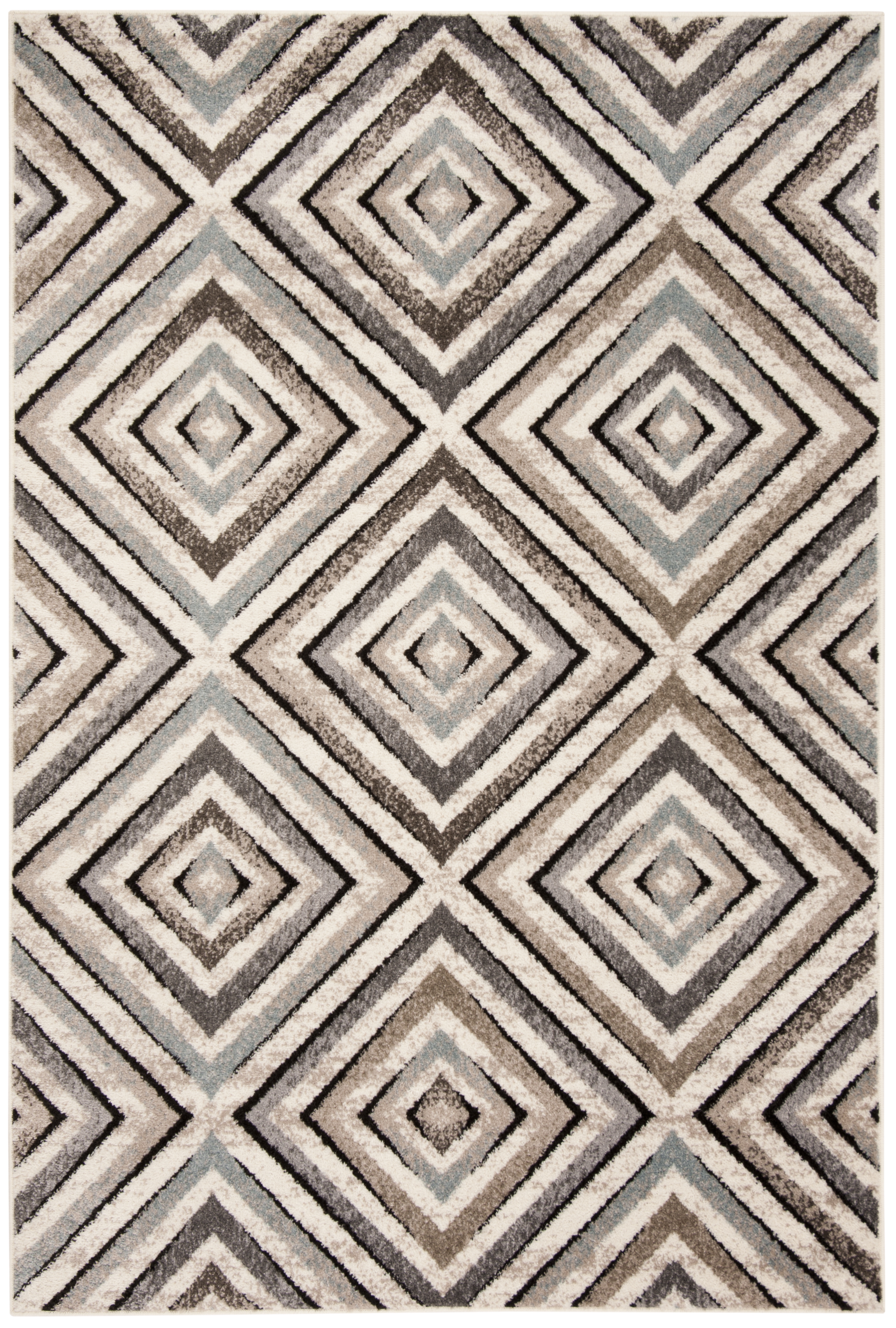Arlo Home Woven Area Rug, AMS109A, Cream/Beige,  5' 1" X 7' 6" - Image 0
