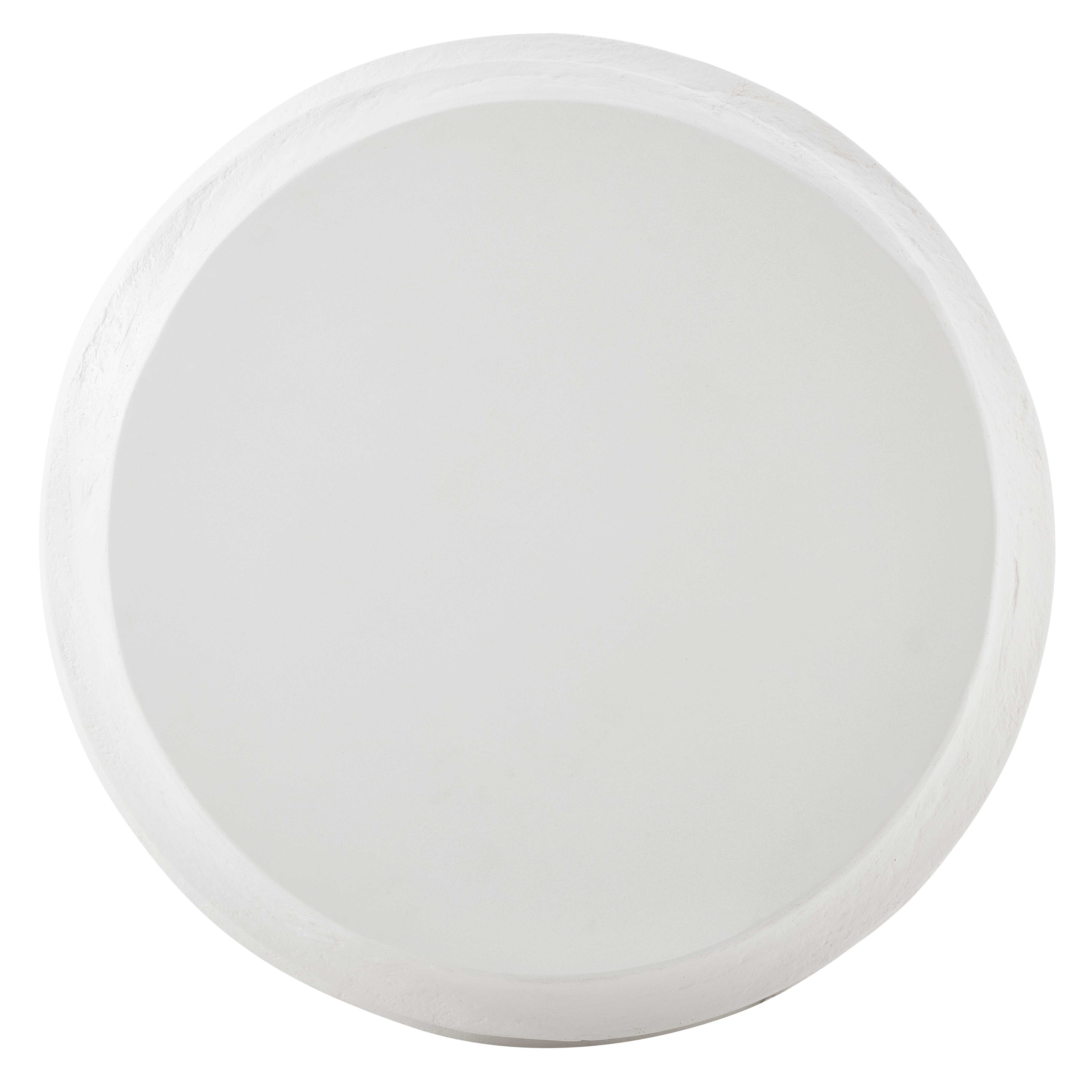 Winded Outdoor White Coffee Table - Image 4