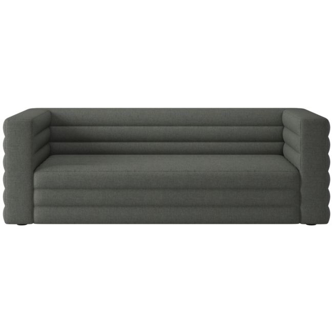 Strato 80" Sofa Taylor Charcoal - Image 0