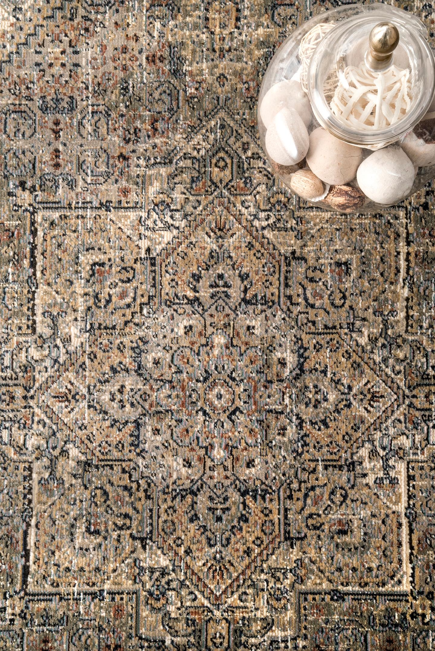 Traditional Carol Medallion Area Rug - Image 4