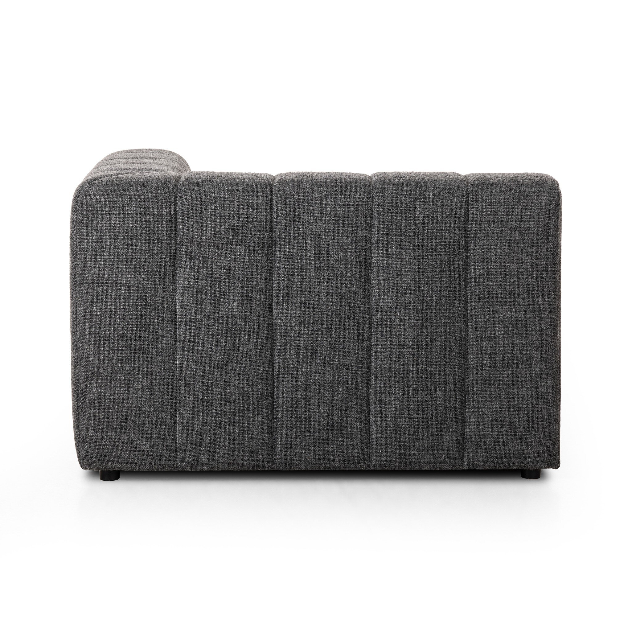 Build Your Own: Langham Channeled Sectional - Saxon Charcoal - Image 3