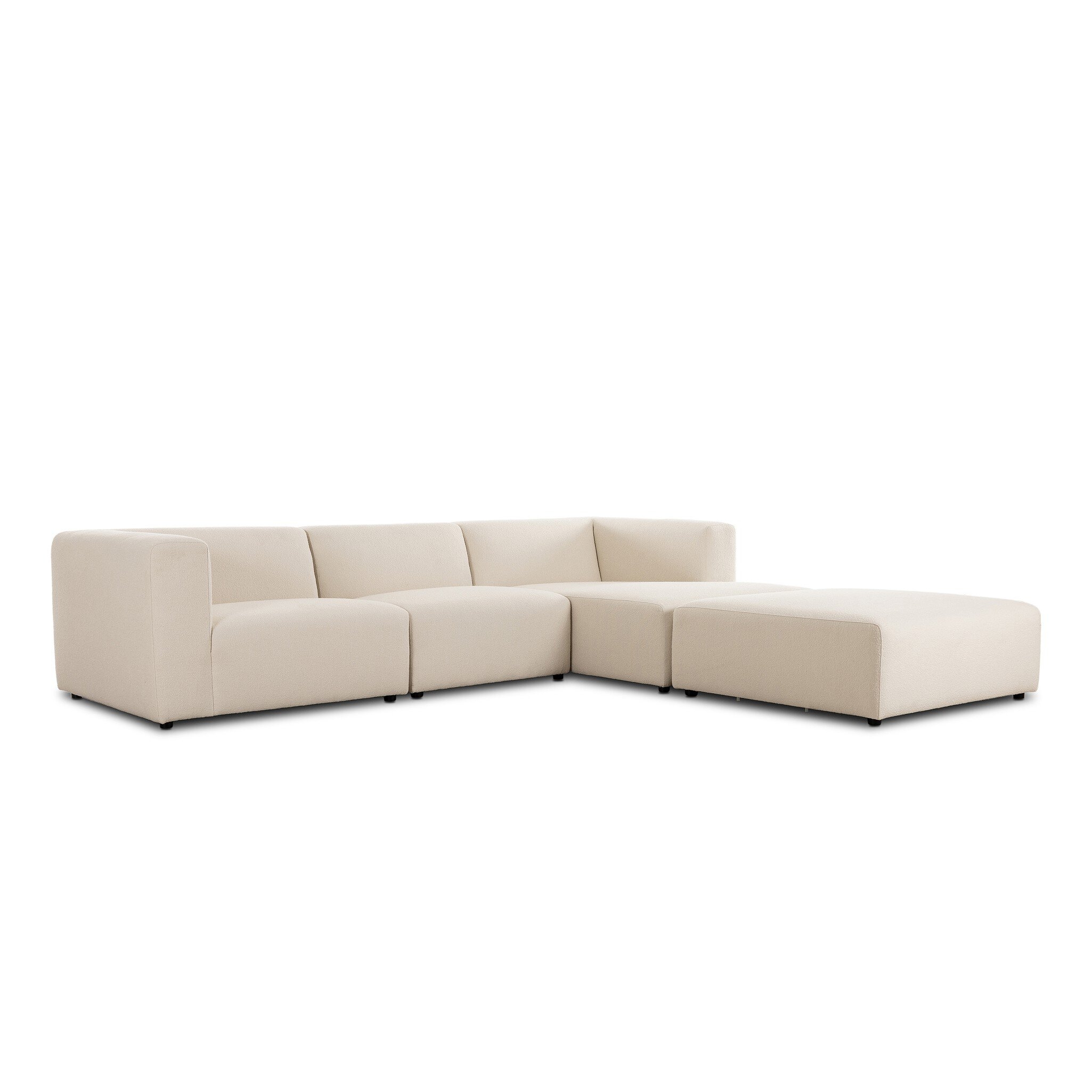 Lawndale 3 Piece Sectional - Fayette Cloud - Image 10