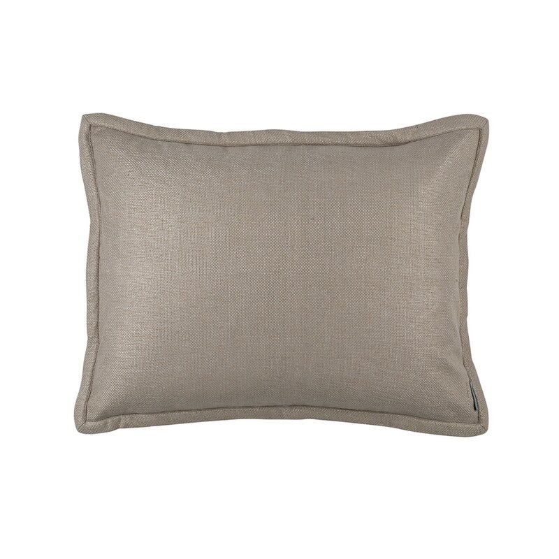 Lili Alessandra Laurie Basketweave Pillow Cover and Insert - Image 0