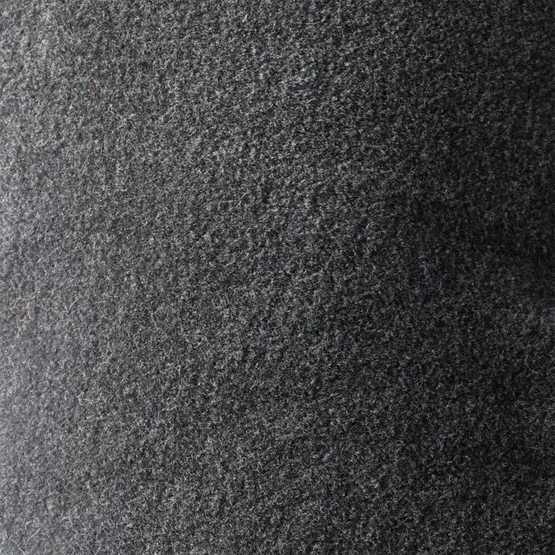 Charcoal Grey Velvet Oven Mitts Set of 2 - Image 2