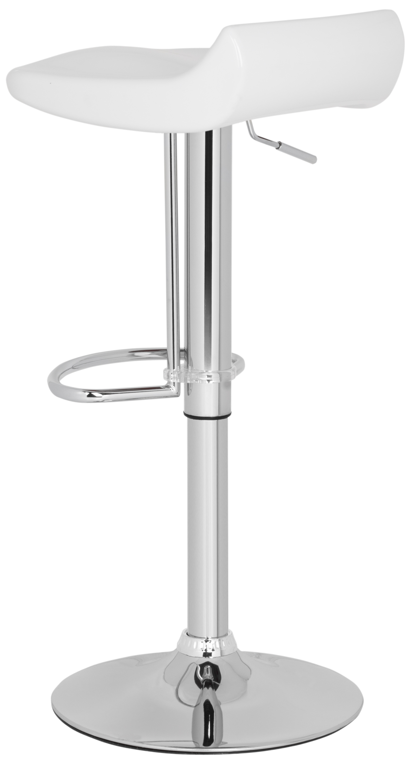 Avish Swivel Bar Stool - White - Safavieh - Image 0