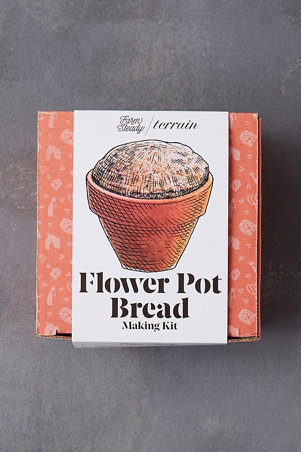 Flower Pot Bread Making Kit, Set of 4 - Image 0