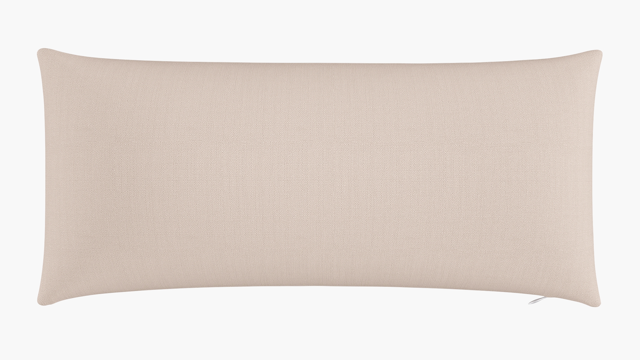 Throw Pillow 14" x 30", Husk Everyday Linen, 14" x 30" - Image 0