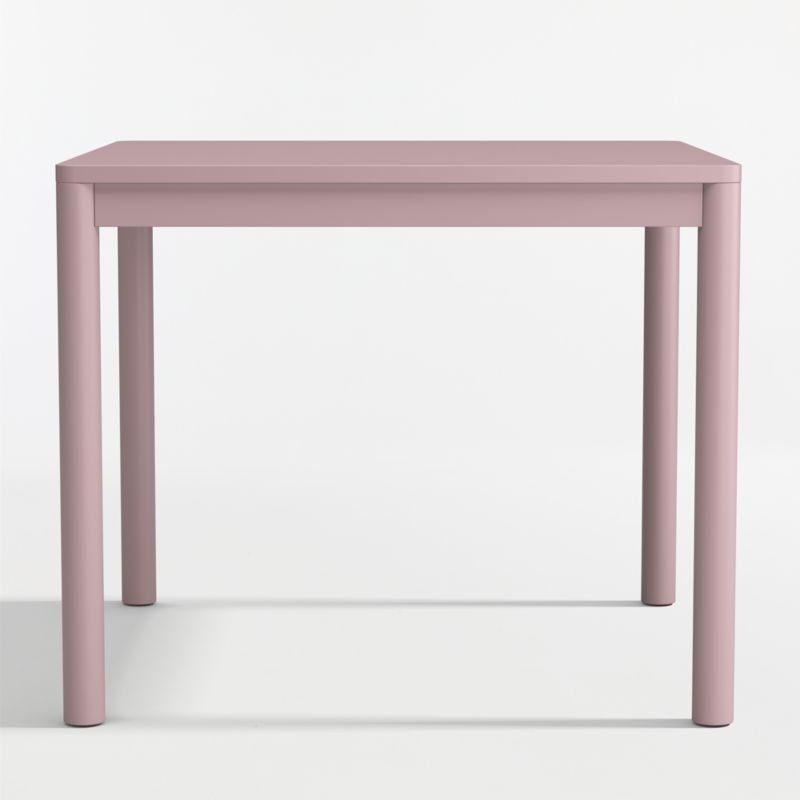 Classic Violet Purple Wood Kids Play Table - Image 1