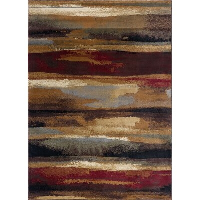 Hartle Abstract Brown/Beige Area Rug - Image 0