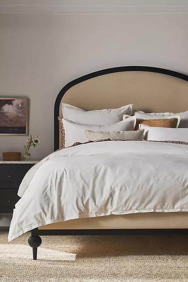 Taylor Organic Cotton Percale Embroidered Duvetu200b - Image 0