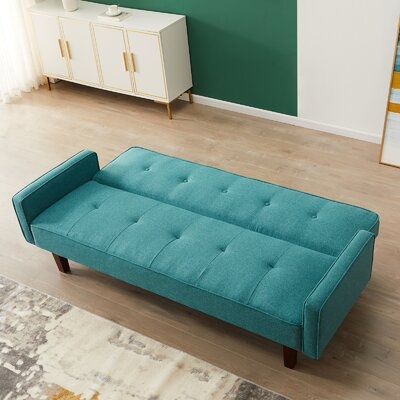 Modern Upholstered Sofa Couch,Tufted Apartment Sofa Bed - Image 0
