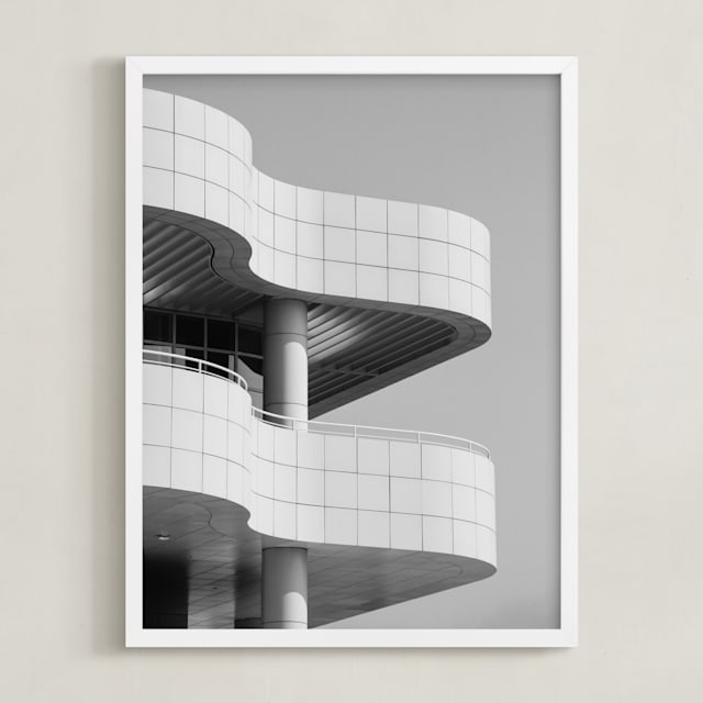 Curves And Squares 1 Limited Edition Fine Art Print 2 - Image 0
