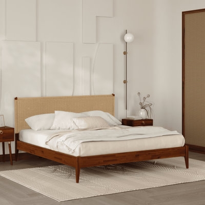 Hadrian Solid Wood Bed - Image 0