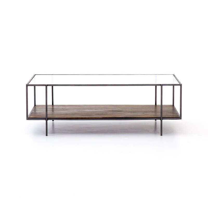 Four Hands Dennine Coffee Table with Storage - Image 0
