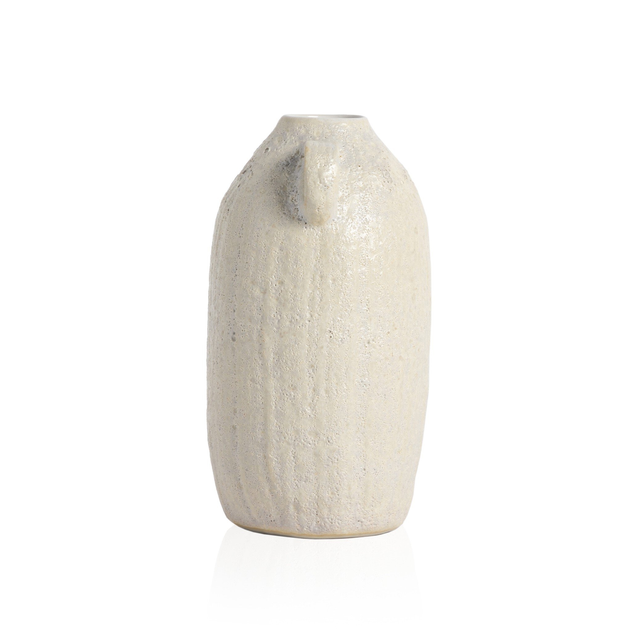 Cascada Vase - Eggshell White Ceramic - Image 3
