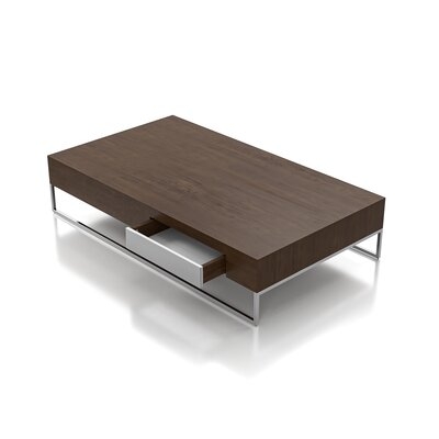 Busick Sled Coffee Table with Storage - Image 0
