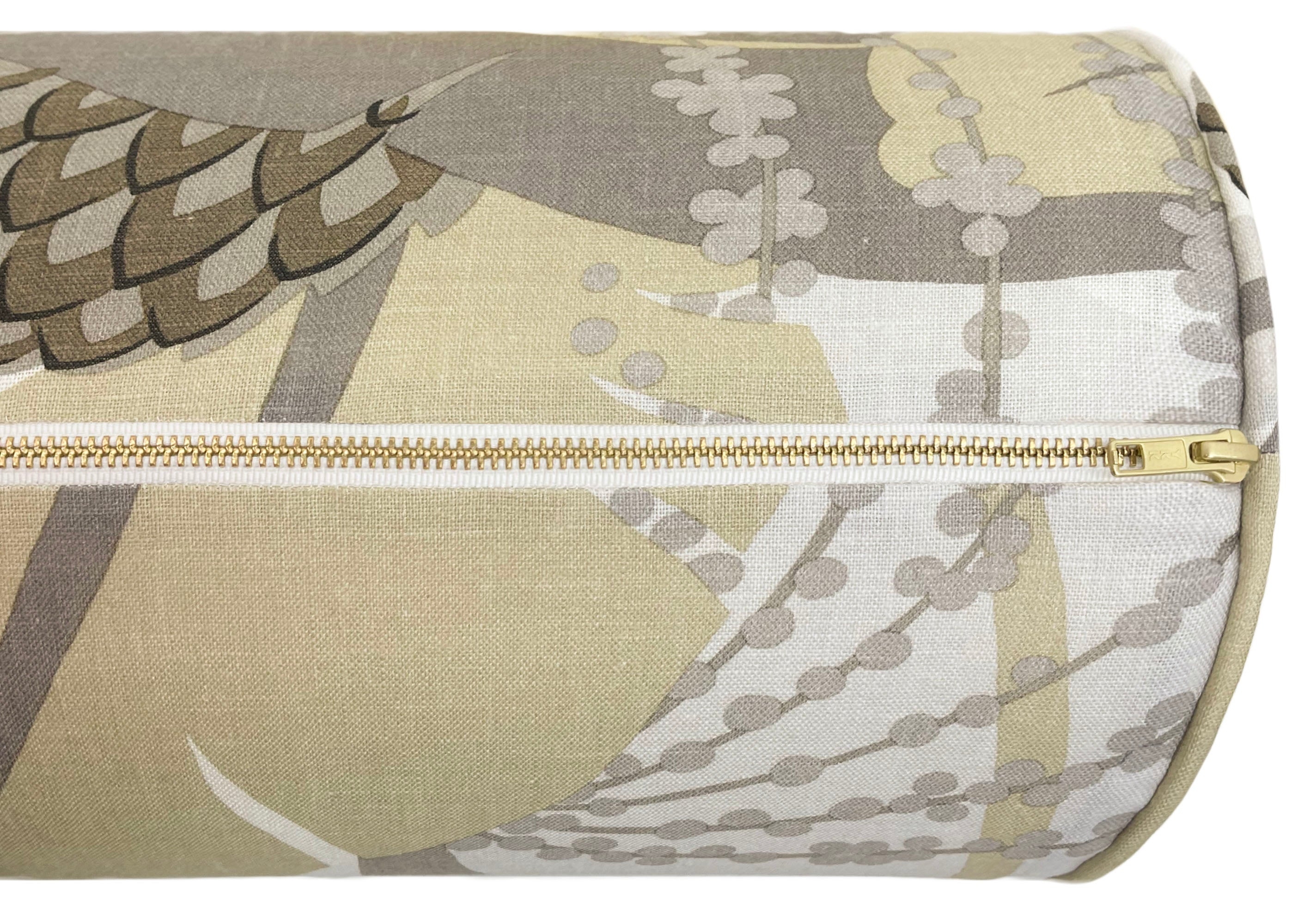 THE BOLSTER :: ANANAS // NEUTRAL | SCHUMACHER - BY THE YARD - Image 3