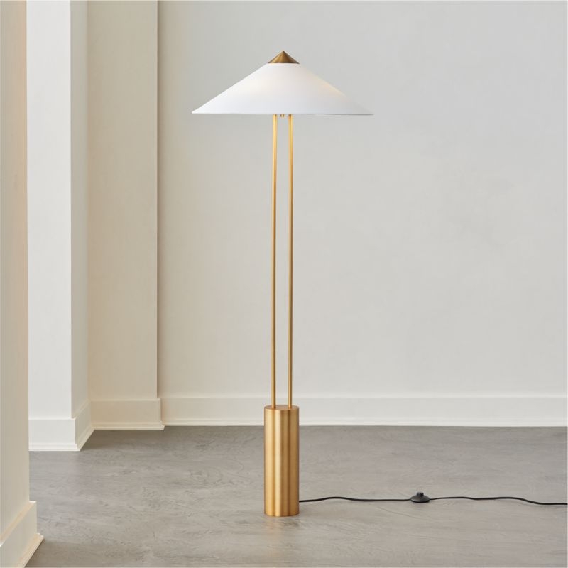 Staccato Floor Lamp, Brass - Image 2