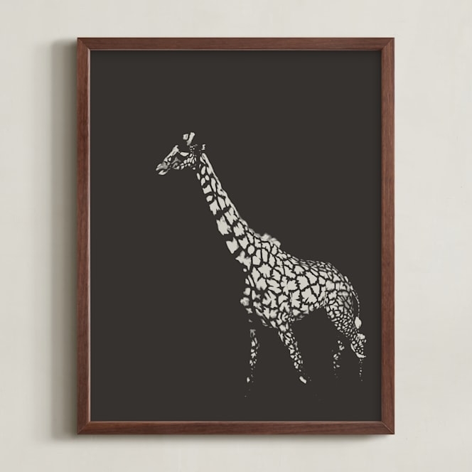 Fading Giraffe Limited Edition Fine Art Print 1 - Image 0