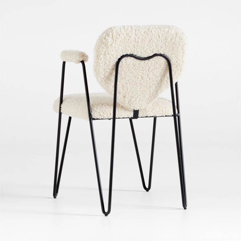 Apres Shearling Dining Armchair - Image 9