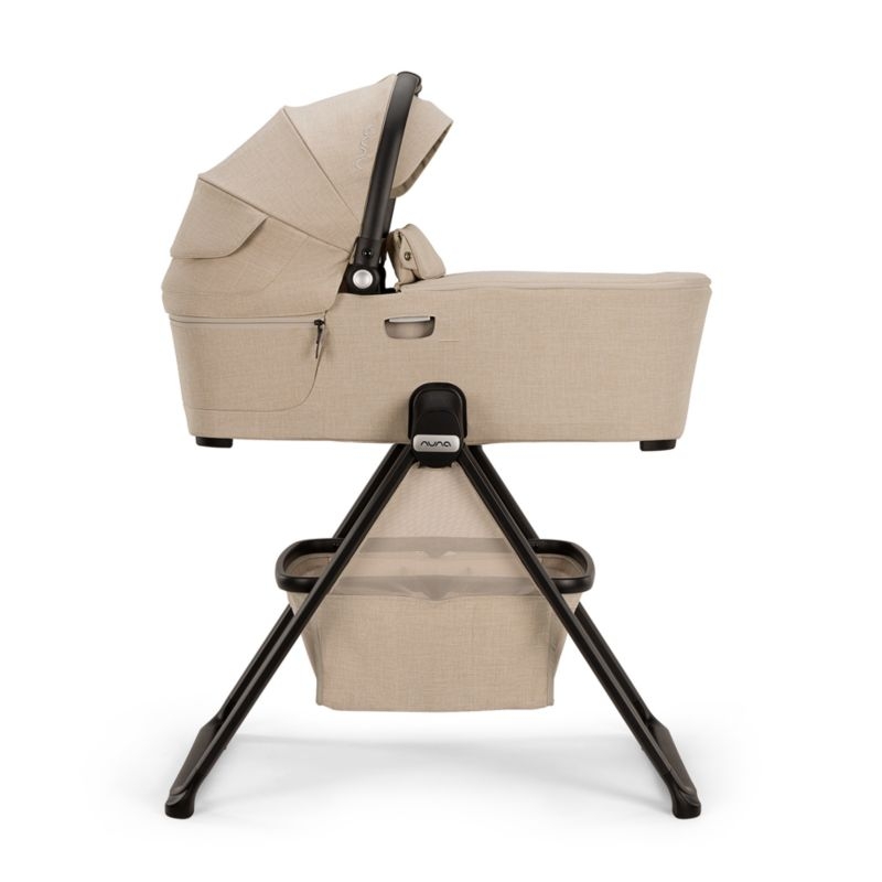 Nuna ® DEMI ™ next Brown Biscotti Baby Bassinet with Stand - Image 7