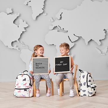 Modern Kid Backpack, Small, Space Unicorn, WE Kids - Image 1