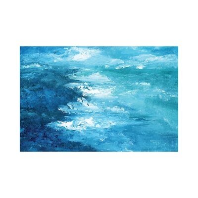 Crashing Waves I by Nan - Wrapped Canvas Graphic Art Print - Image 0