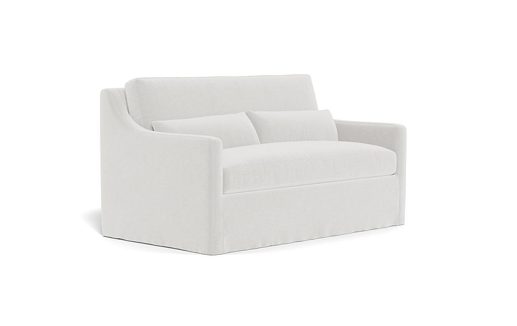 Ella Slipcovered Loveseat - Image 1
