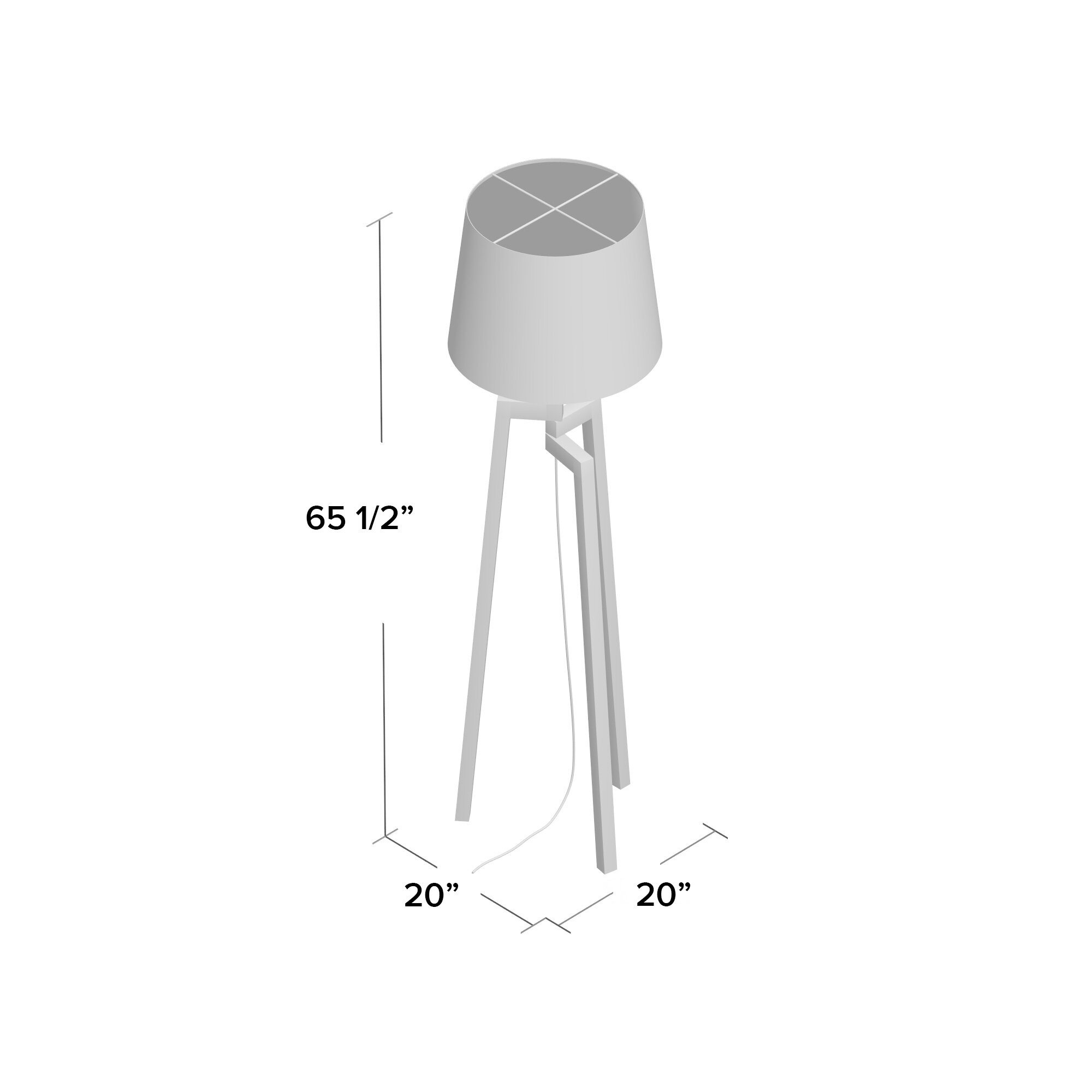 Blu Dot Stilt Floor Lamp - Image 1