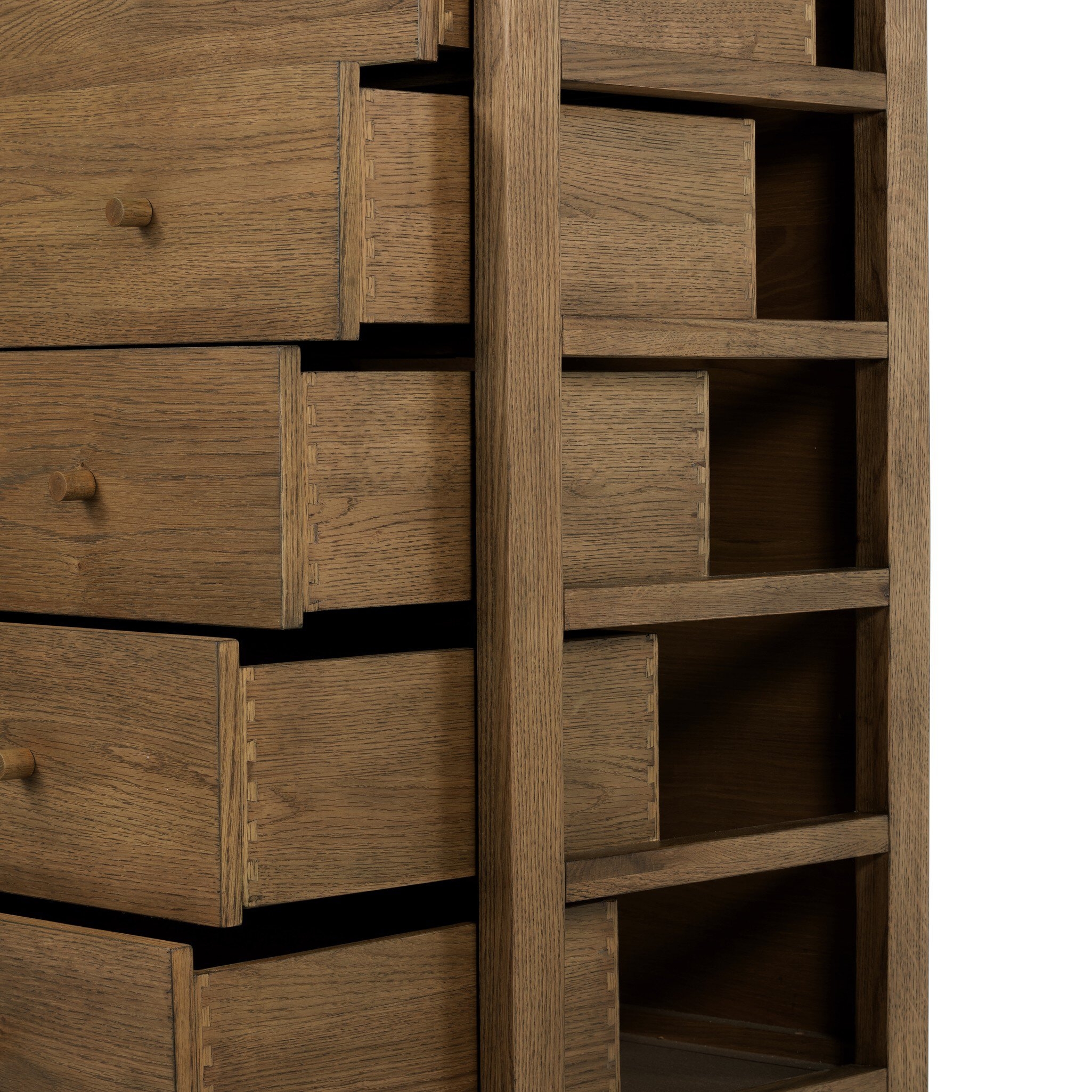 Meadow 5 Drawer Dresser - Tawny Oak - Image 10