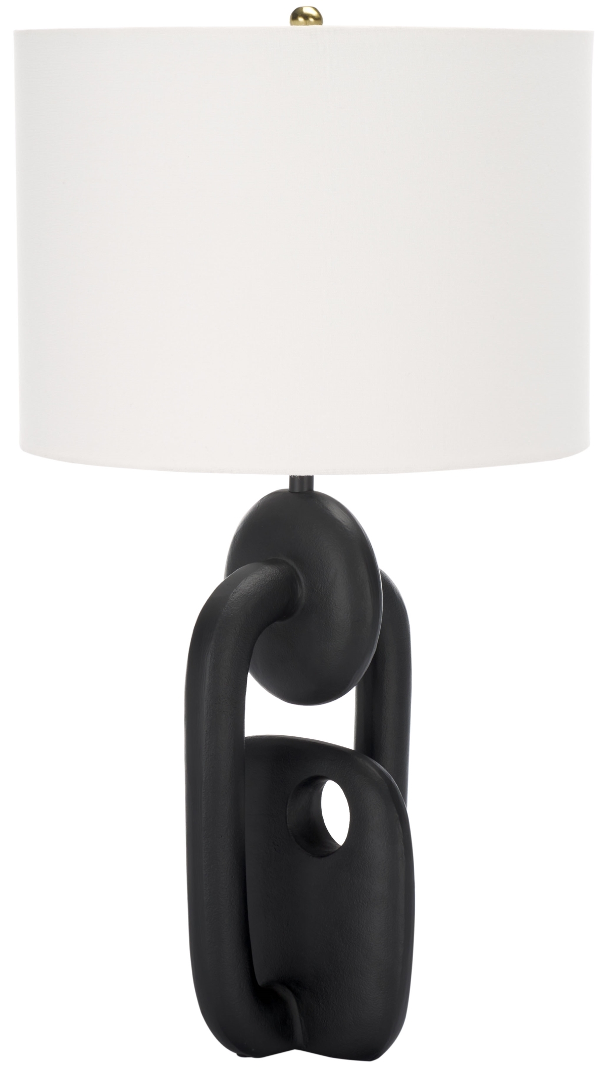 Syrah 25.5 Inch Table Lamp - Black - Safavieh - Image 2