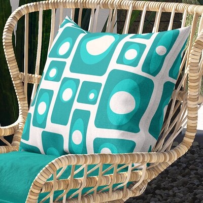 Veun Outdoor Square Pillow Cover and Insert - Image 0