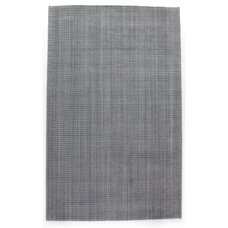 Four Hands Lamont Looped Charcoal Rug Rug Size: Rectangle 5' x 8' - Image 0