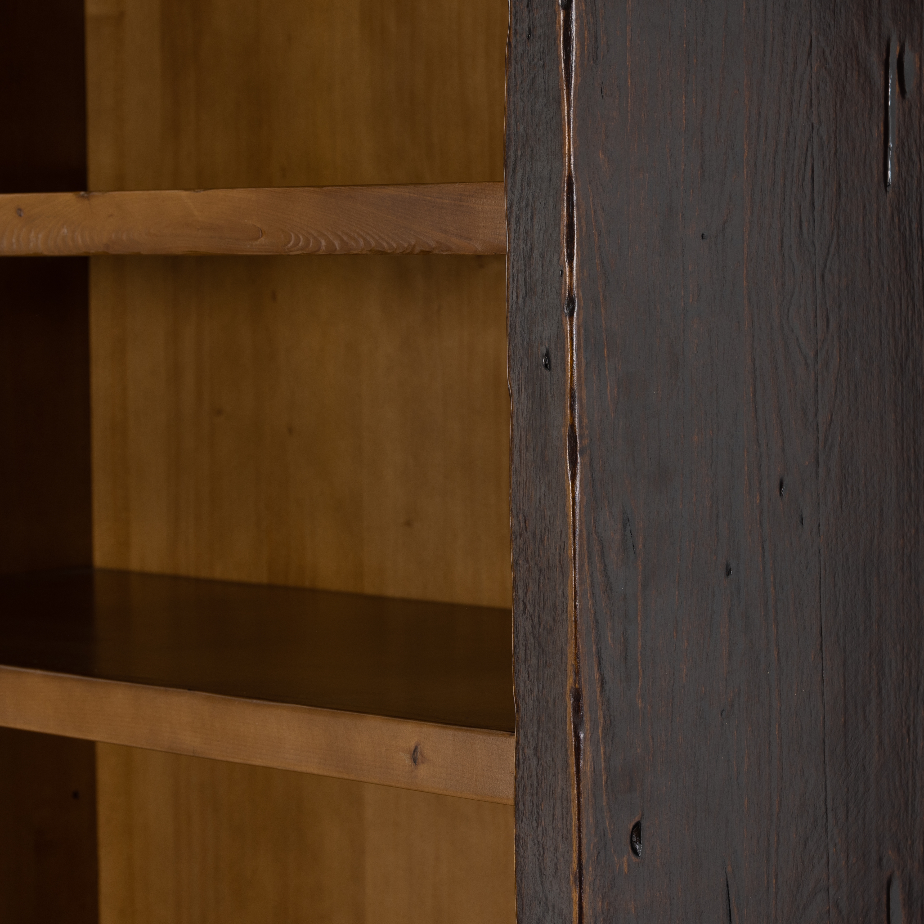 Macgregor Bookcase-Distressed Walnut - Image 9