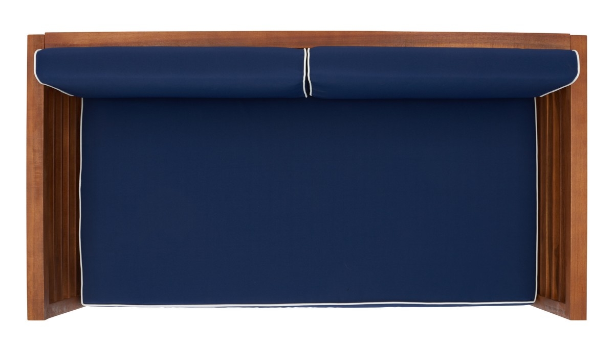 Alda 4 Pc Living Set - Natural/Nvy + Trellis P - Safavieh - Image 6