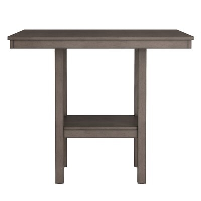 August Grove® 5464DE8F96EE4272863D8E4D37B96E8F Beauman Washed Grey Counter Height Dining Table - Image 0