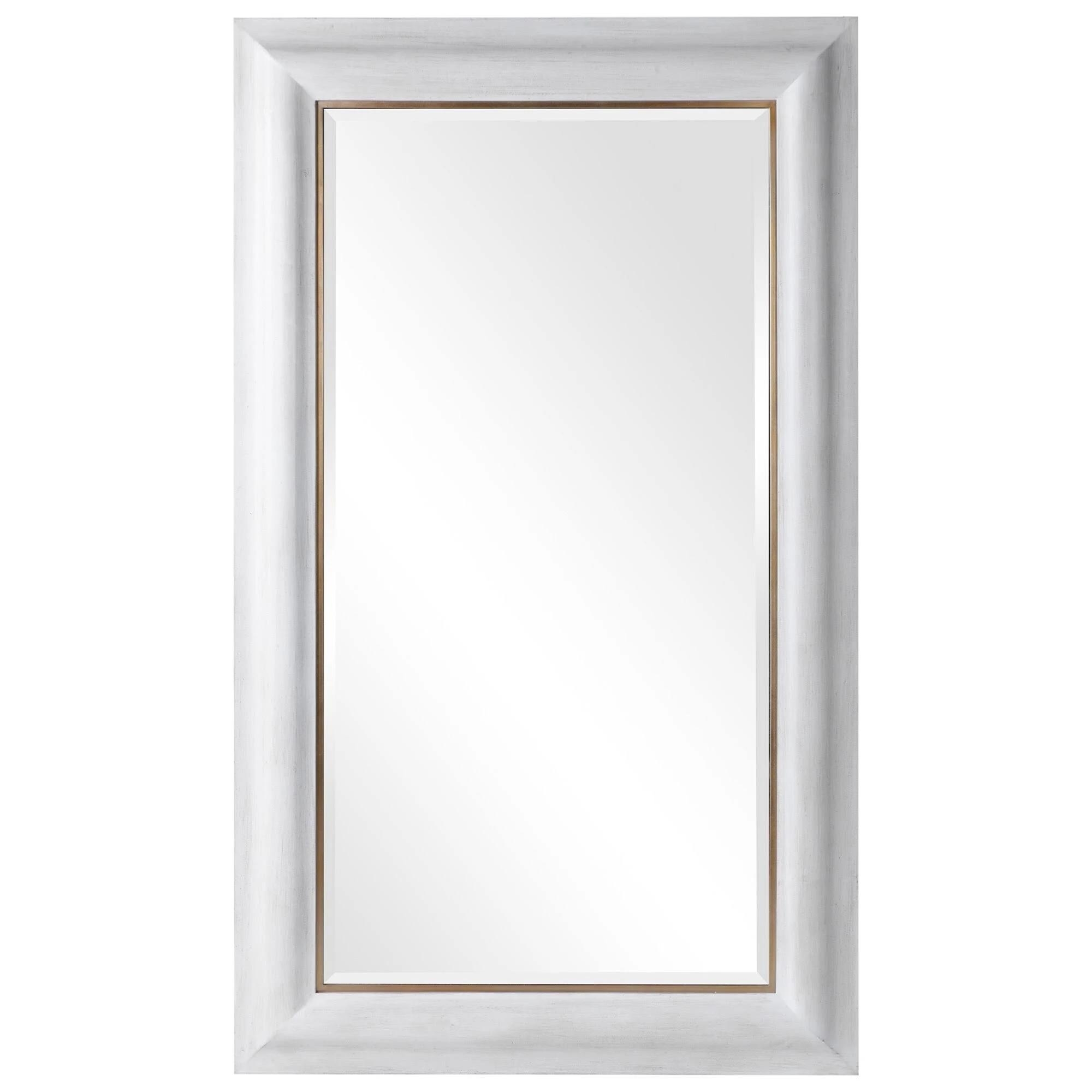 Piper Mirror, White, 30" x 60" - Image 0